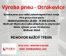 Dělník/ce ve výrobě pneu, Otrokovice.